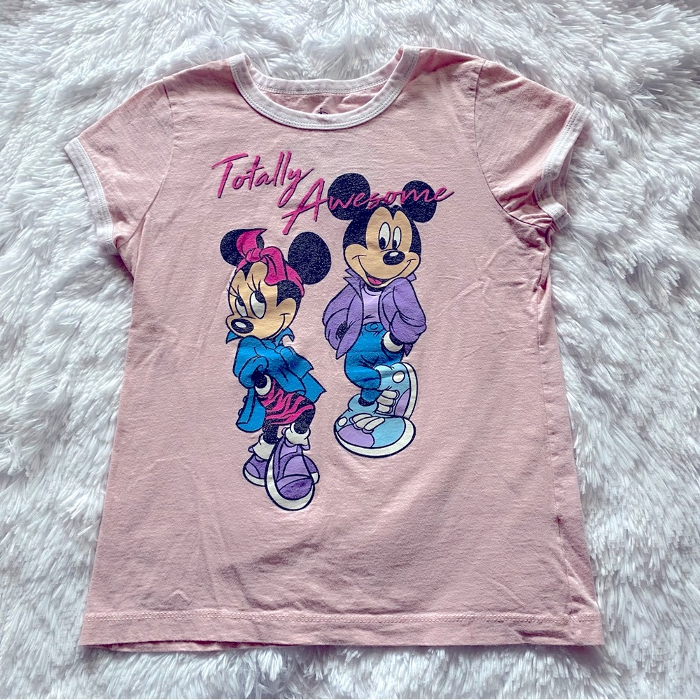 Disney Retro Minnie & Mickey Mouse Totally Awesome Shirt